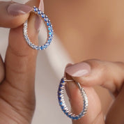 Gradient Earrings - Blue