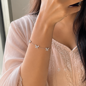 Ringlet Butterfly Tennis Bracelet